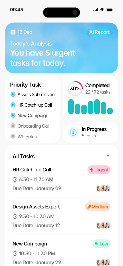 Mobile banking app UI with a $10,50,000 balance, pink debit card, and payment shortcut icons on a dark theme.